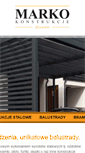 Mobile Screenshot of ogrodzeniamarko.pl
